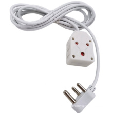 16A South Africa Plug 2 Side Socket Generator Extension Cord
